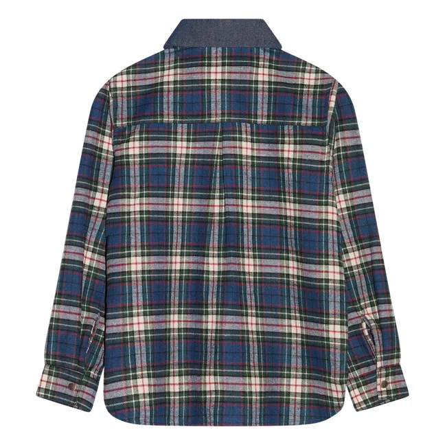 Chemise à Carreaux Enara | Bleu