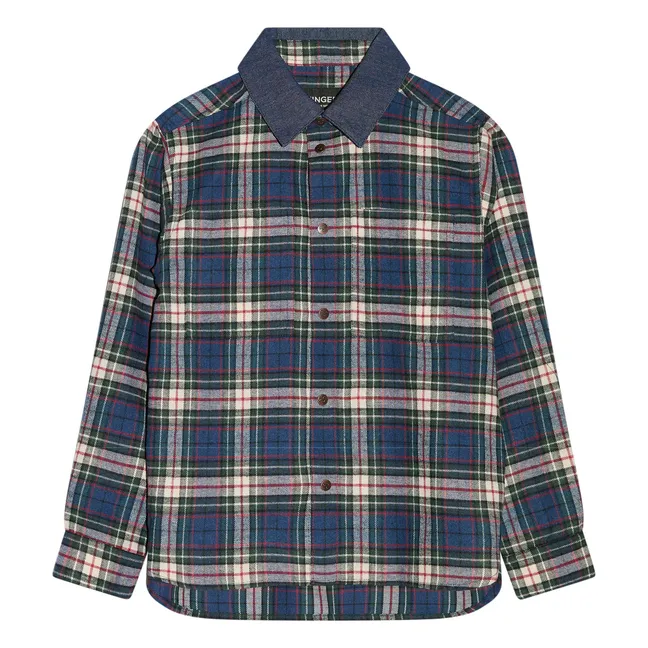 Camisa de cuadros Enara | Azul