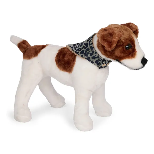 Bandana de leopardo para perro | Gris