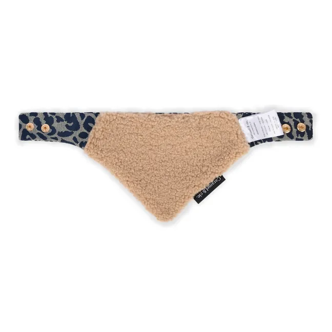 Leopard Dog Bandana | Grey