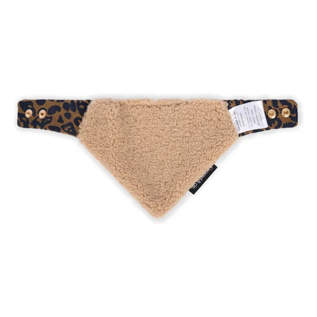 Bandana Chien Léopard | Marron