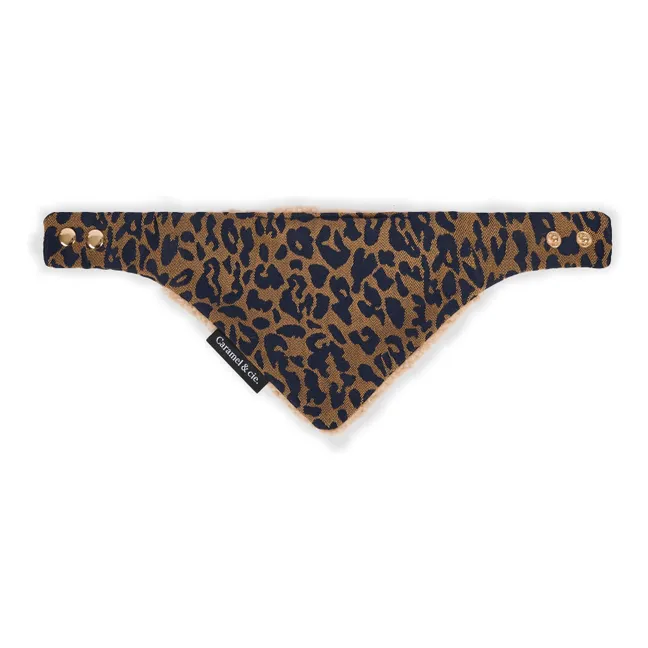 Bandana Hund Leopard | Braun