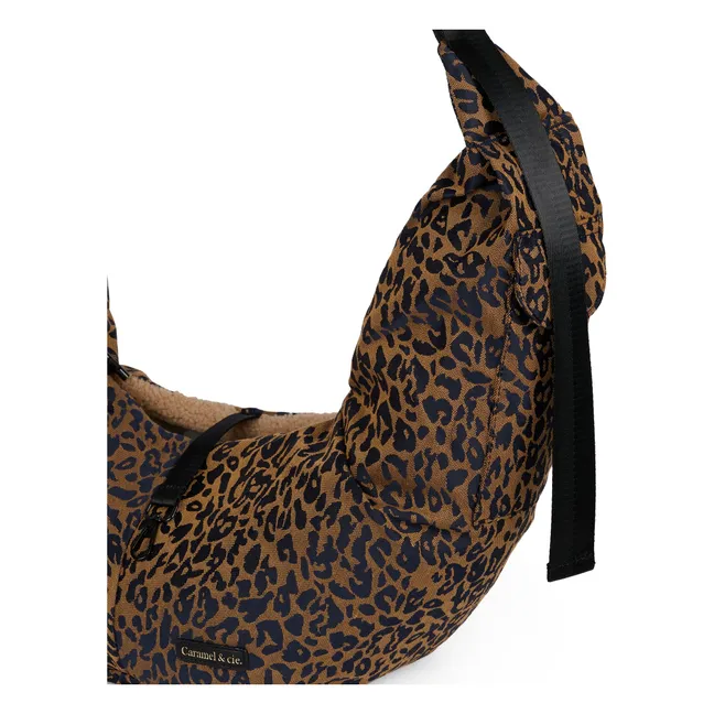 Tasche Promenade Cross Body Leopard Hund | Braun