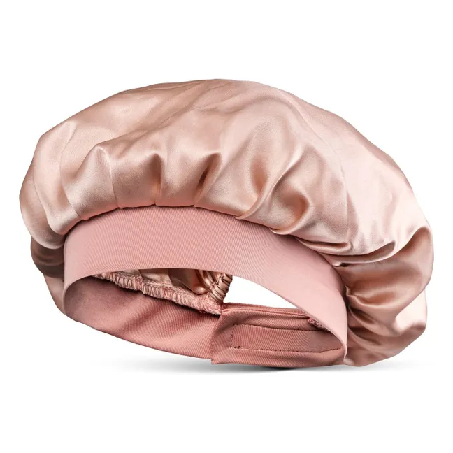 Gorro de dormir de seda  | Rosa Viejo
