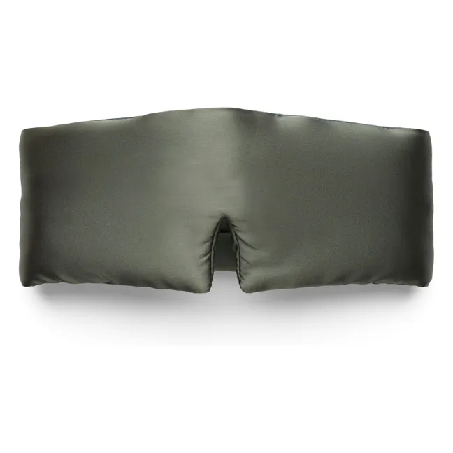 Maschera da notte con fascia in seta  | Salvia
