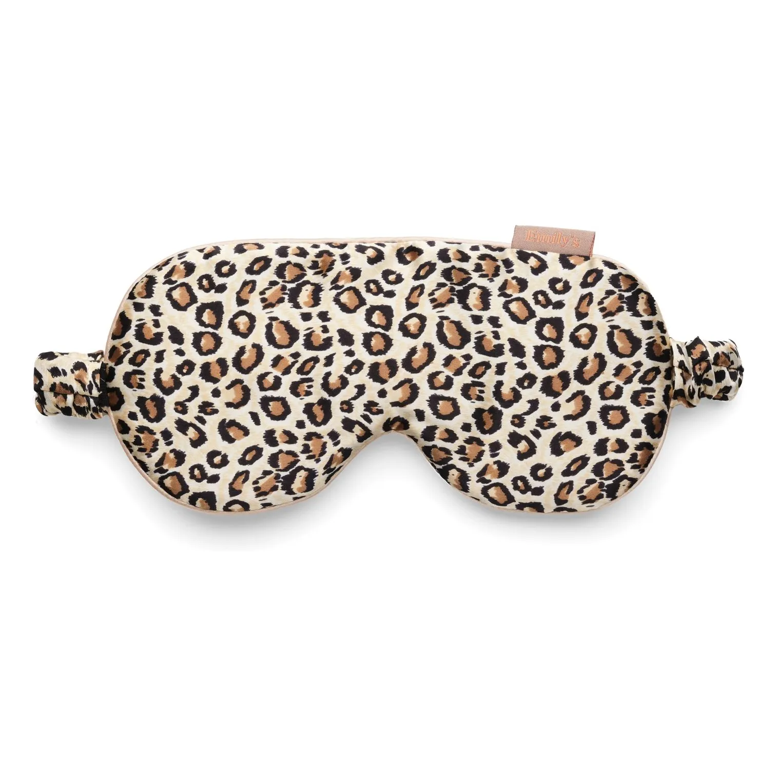 Emily's Pillow - Masque sommeil en soie imprimé Léopard (Emily's Pillow) - Couverture