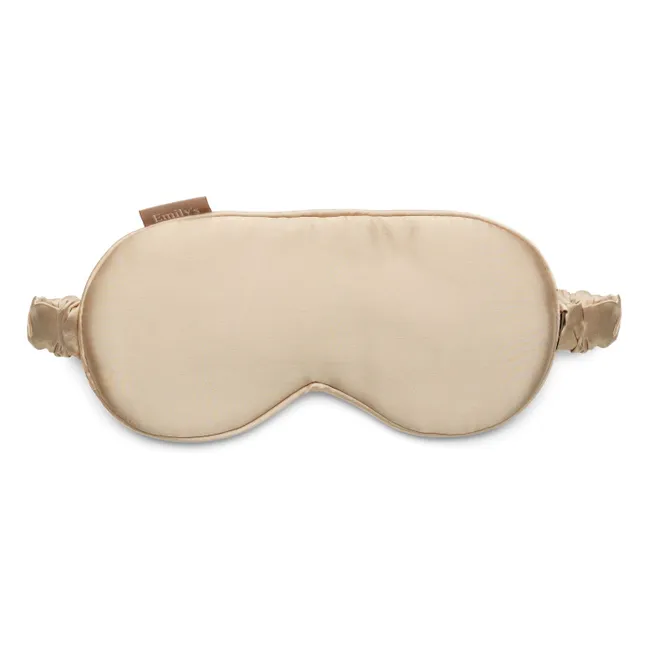 Maschera per dormire in seta  | Champagne
