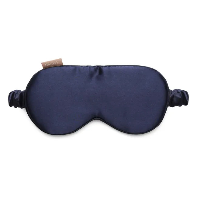 Silk sleeping mask  | Midnight blue