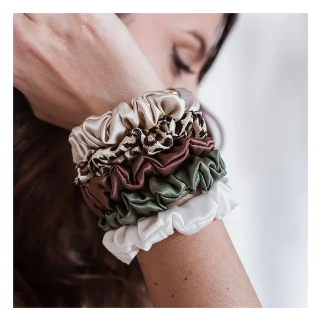 Chouchous en soie - Lot de 5 | Vert