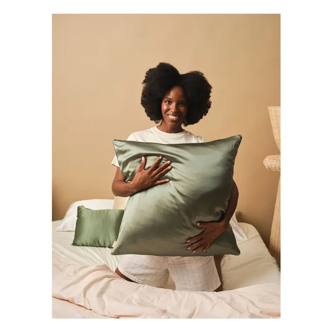 Funda de almohada de seda de morera  | Salvia