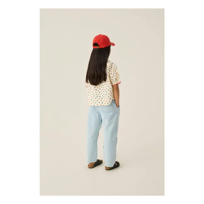 Blouse Fleurie | Ecru