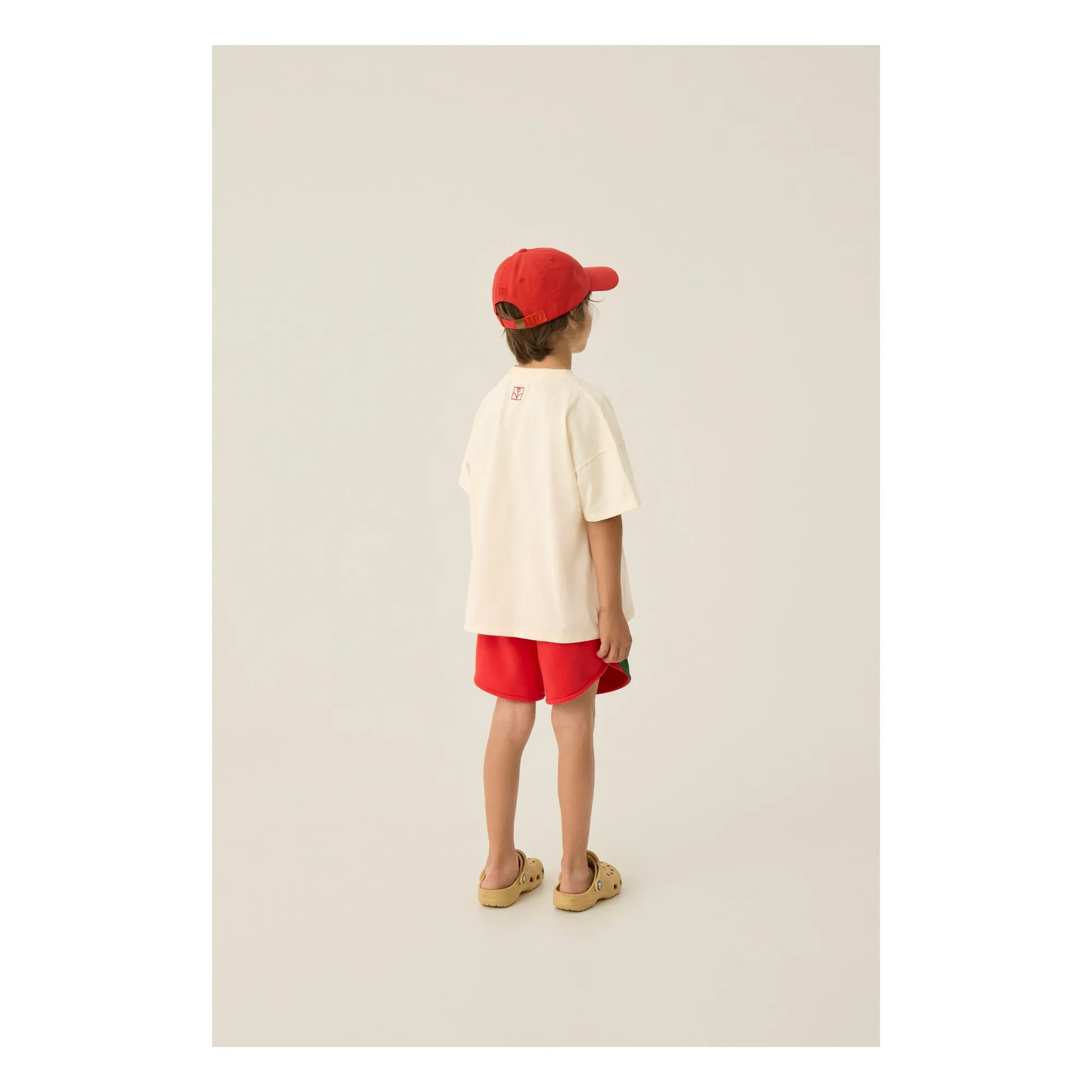 T-shirt Oversize Every Child Is An Artist Coton Bio | Ecru- Image produit n°2