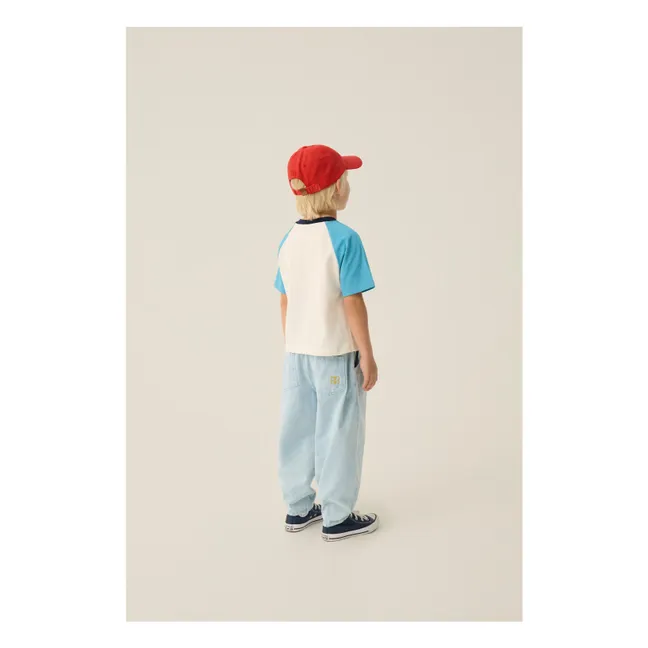 T-shirt Oversize Village Coton Bio | Ecru