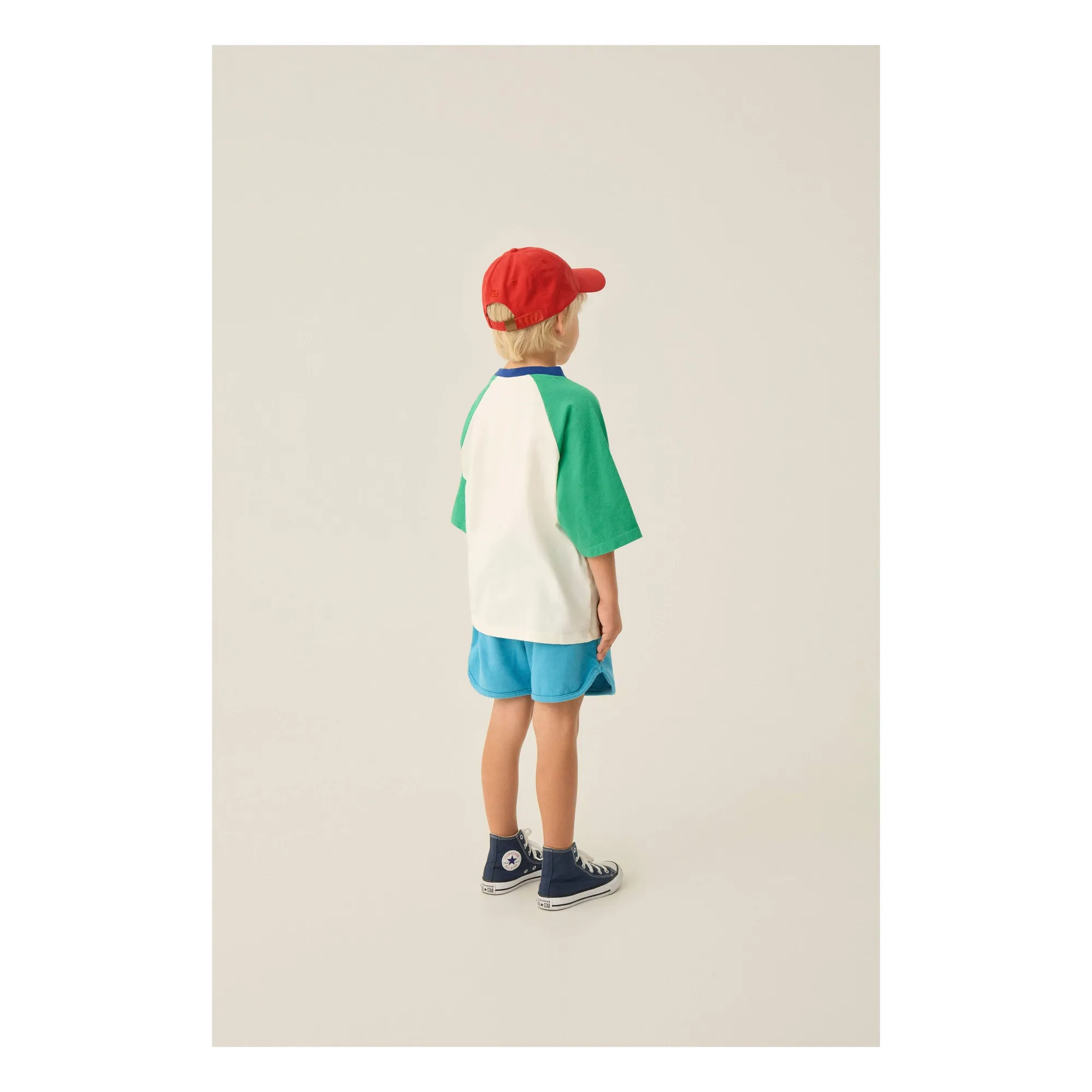 T-shirt Oversize Color Block | Ecru- Image produit n°2