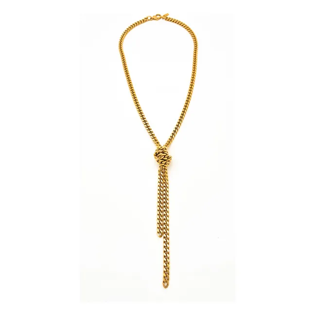 Picpus long necklace | Gold