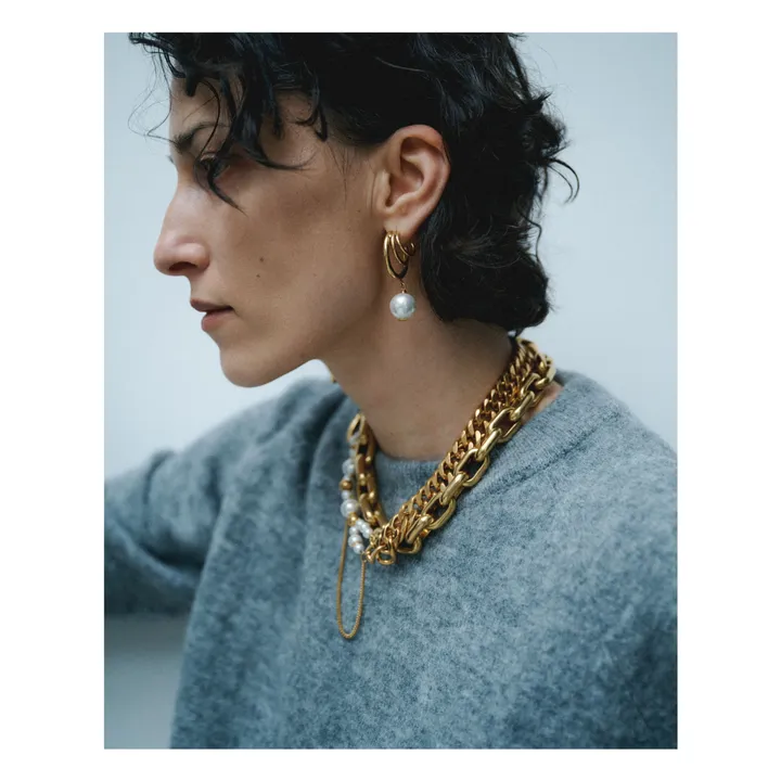 Collier Caron | Doré- Image produit n°2