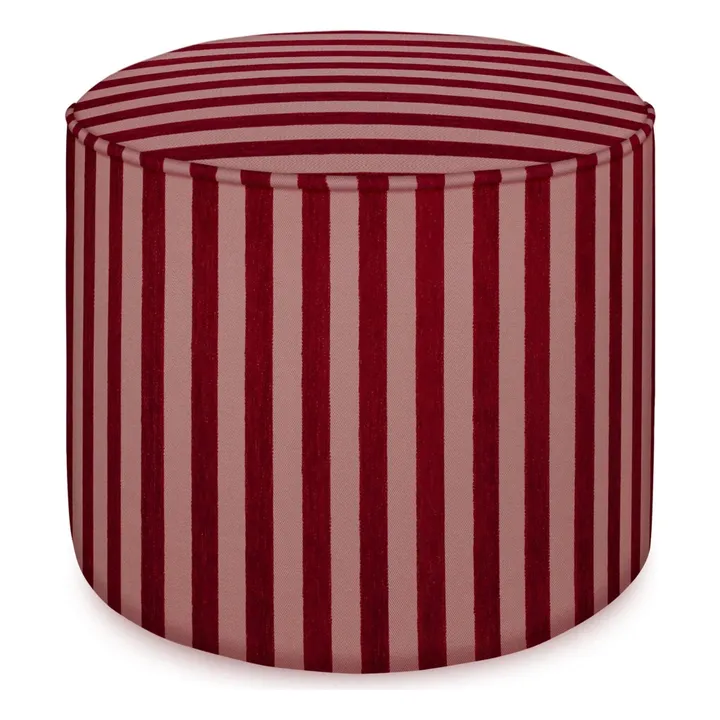 Pouf Jackie | Bordeaux- Image produit n°0