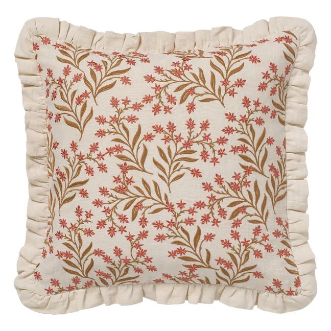 Housse de coussin Audrey | Corail