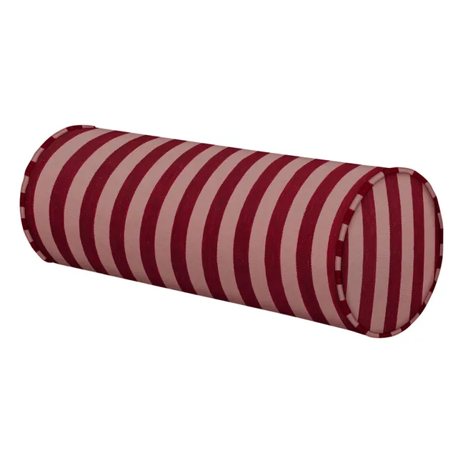 Coussin cylindrique Jackie | Bordeaux