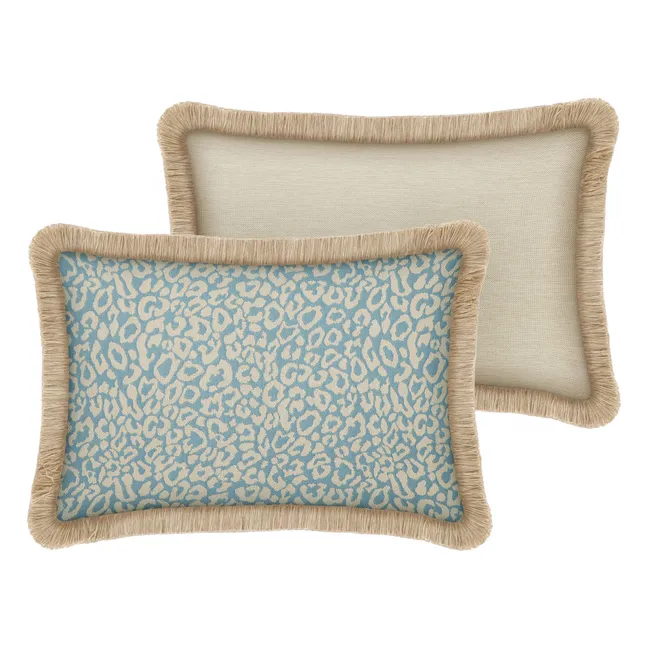 Housse de coussin Maya | Bleu Glacier