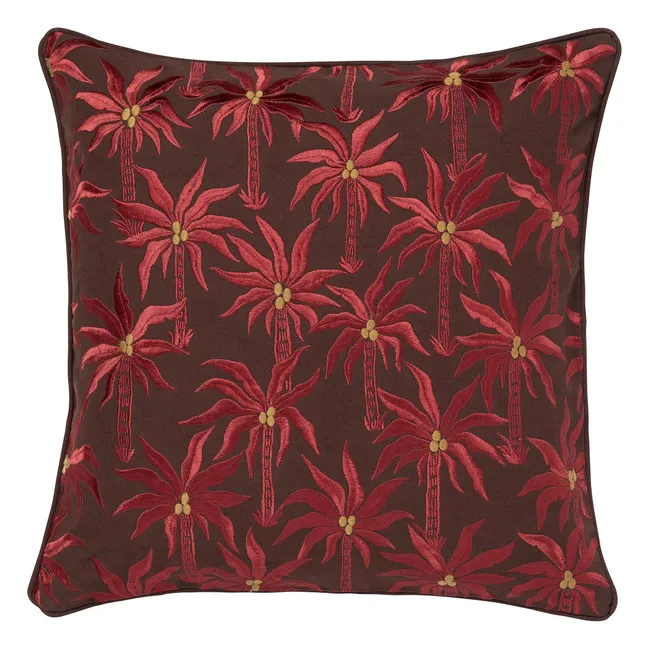 Housse de coussin Laura | Chocolat