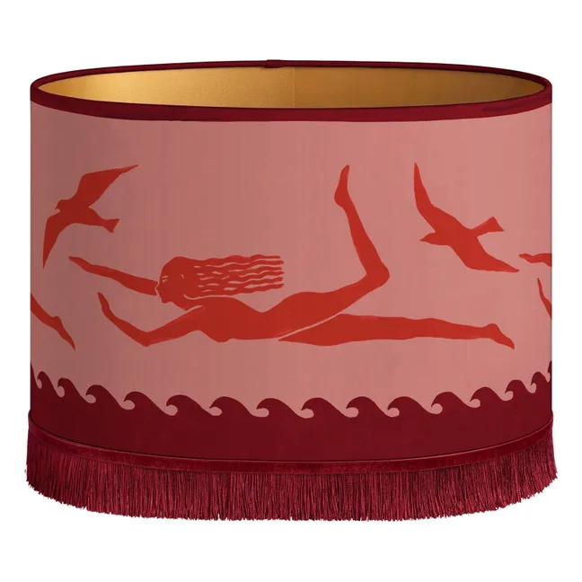 Thalassa Palais x Hôtel Magique lampshade | Burgundy