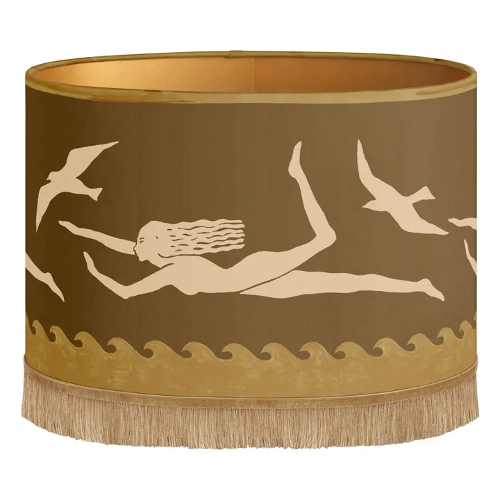 Abat-jour Thalassa Palais x Hôtel Magique | Olive- Image produit n°0