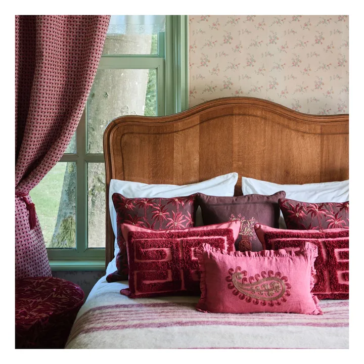 Housse de coussin Siena | Rose- Image produit n°1