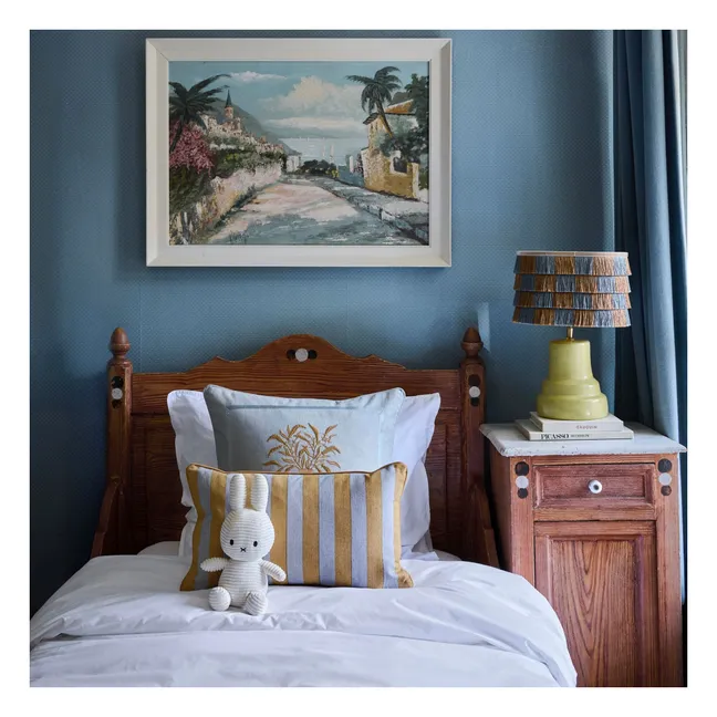 Housse de coussin réversible Siena | Ocre