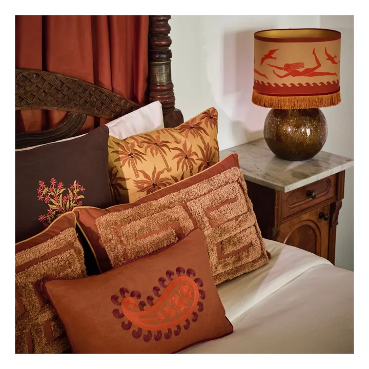 Housse de coussin Cleo | Cannelle- Image produit n°1