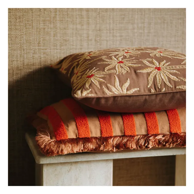 Housse de coussin Jackie | Corail