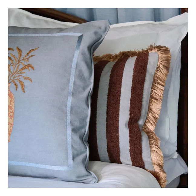 Housse de coussin Jackie | Bleu