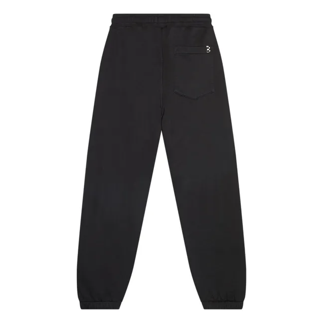 Jogger de carrera Algodón orgánico | Negro