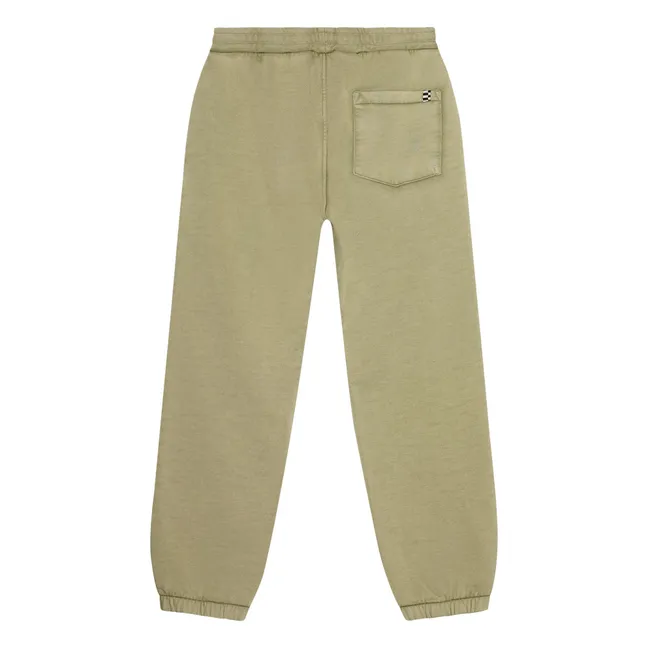 Jogger Race Coton Bio | Vert kaki