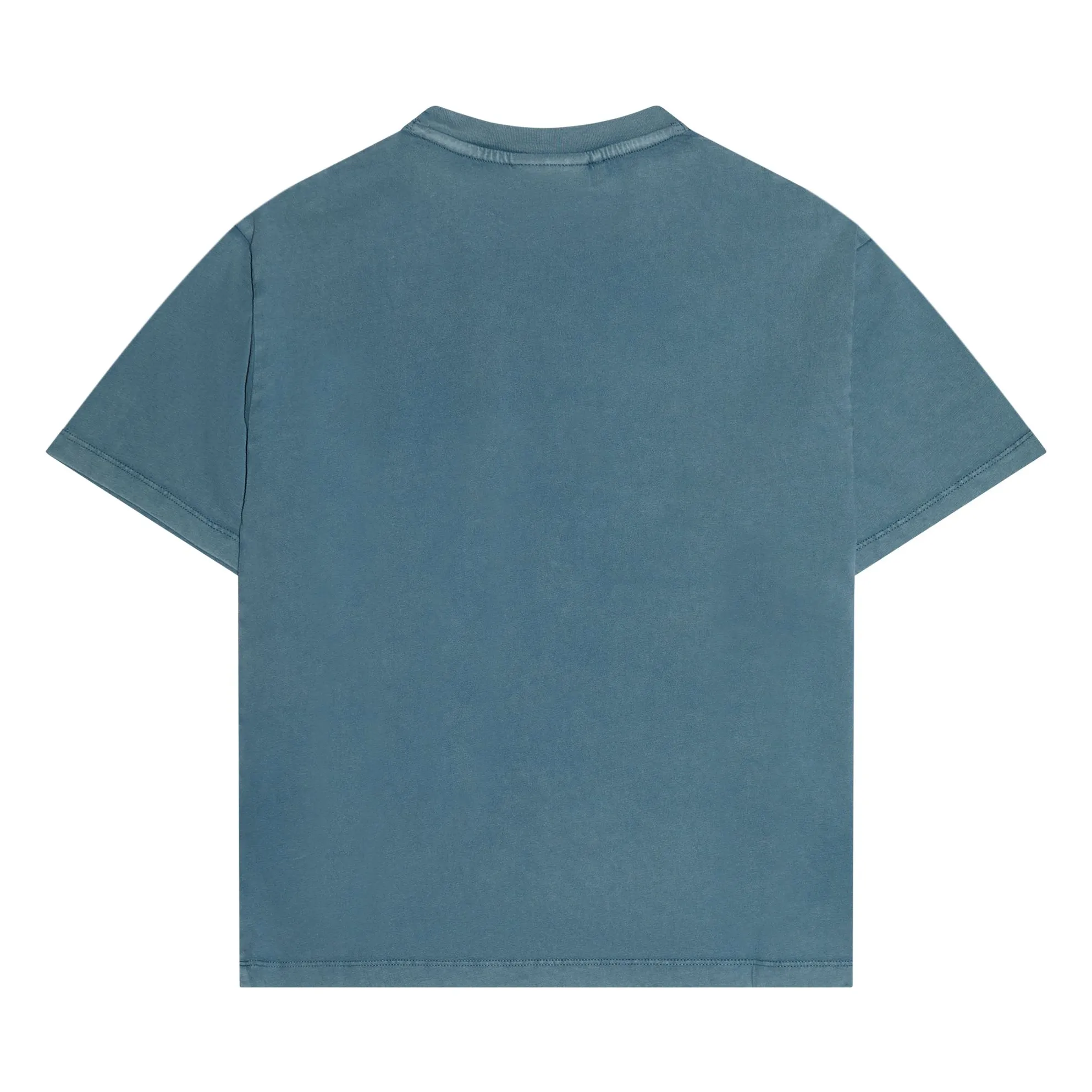 T-shirt Finn Coton Bio | Bleu- Image produit n°4