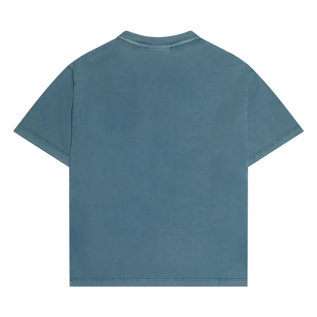 Finn organic cotton T-shirt | Blue