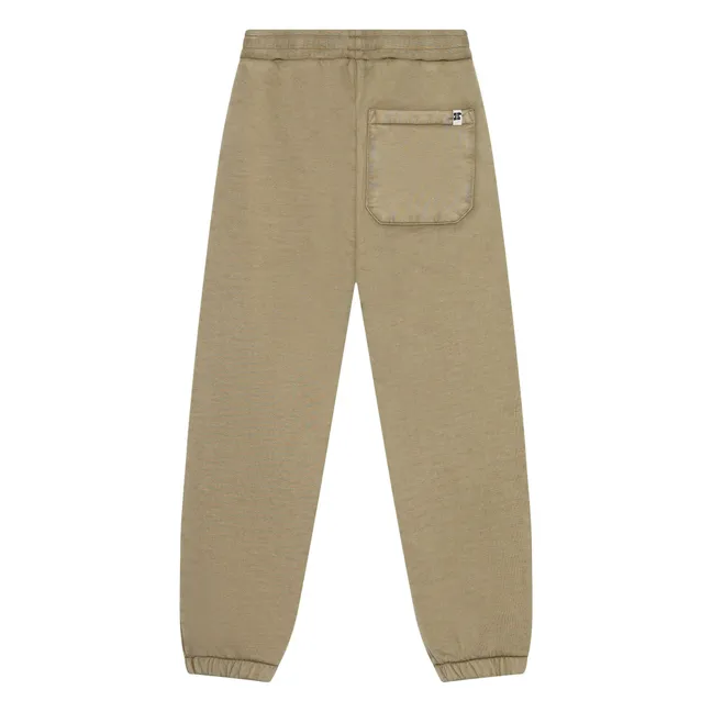 Jogger Run in cotone biologico | Verde militare