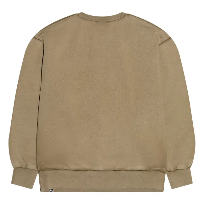 Felpa Ryde in cotone organico | Verde militare