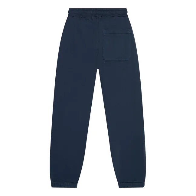 Jogger de algodón orgánico Rush | Azul descolorido