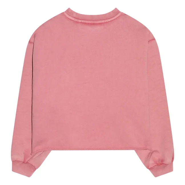 Sudadera Belmont de algodón orgánico | Rosa