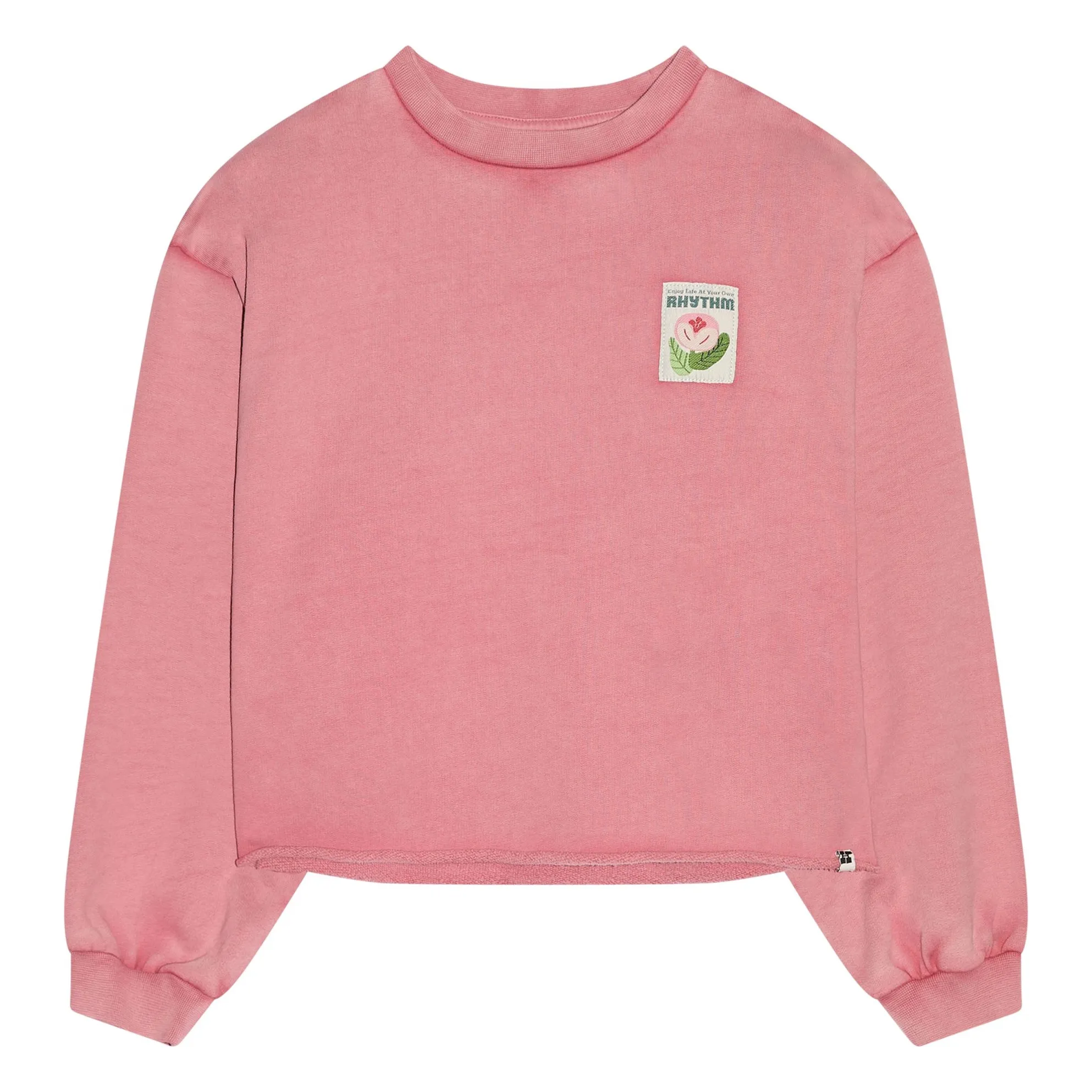 Hundred Pieces Pink Belmont Organic Cotton Sweatshirt