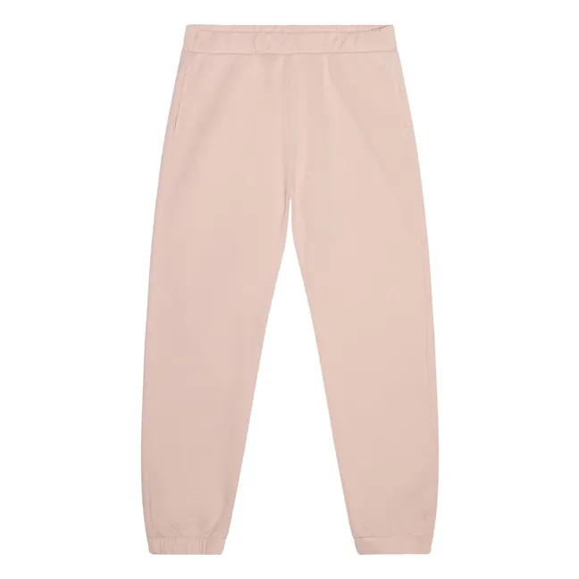 Joggers de algodón ecológico Kiwi | Rosa Pálido
