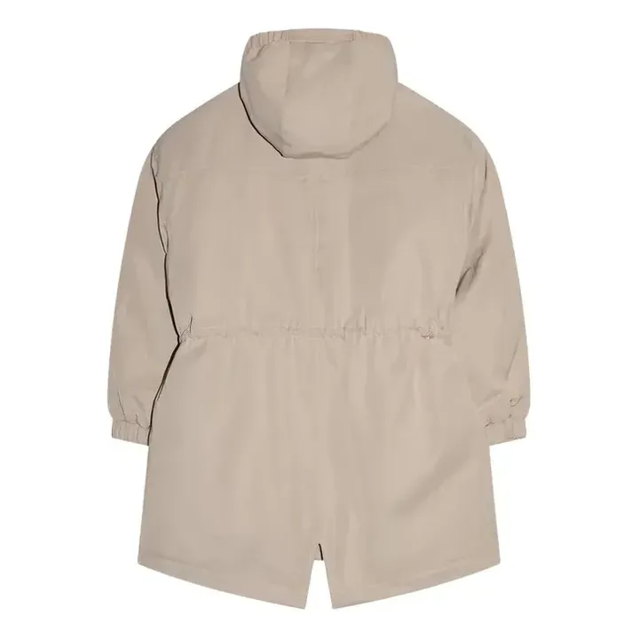 Parka de fibra reciclada con forro Fox | Gris Perla- Imagen del producto n°3