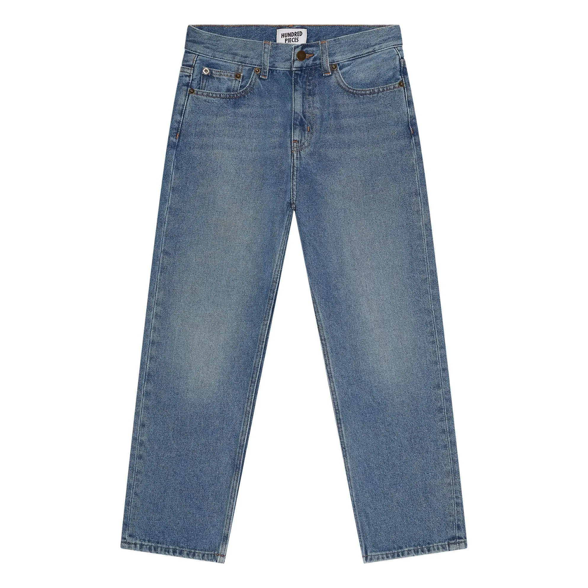 Hundred Pieces Denim Blue Jean Large Hostin