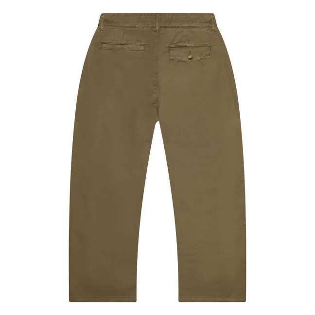 Pantalones chinos Atlas | Verde Kaki