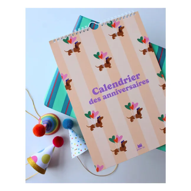 Calendrier des anniversaires