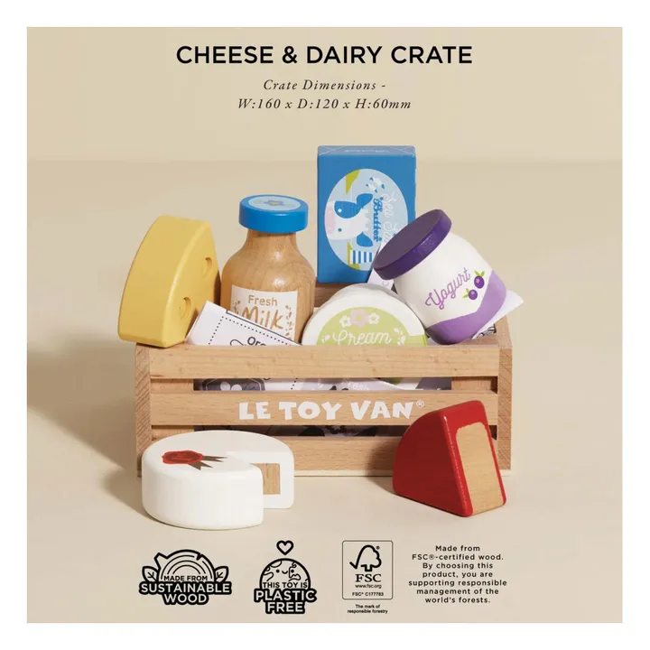 Cagette de fromages et produits laitiers- Image produit n°2