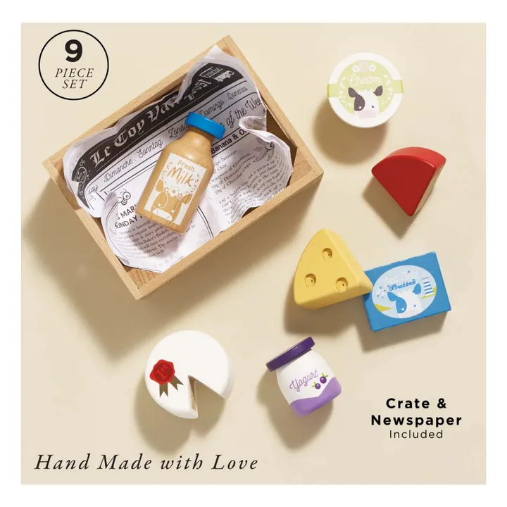 Cagette de fromages et produits laitiers- Image produit n°1