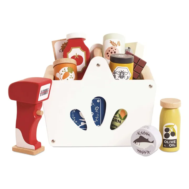 Cesta de la compra completa con escáner- Imagen del producto n°0