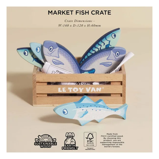Toy Market Fish Crate